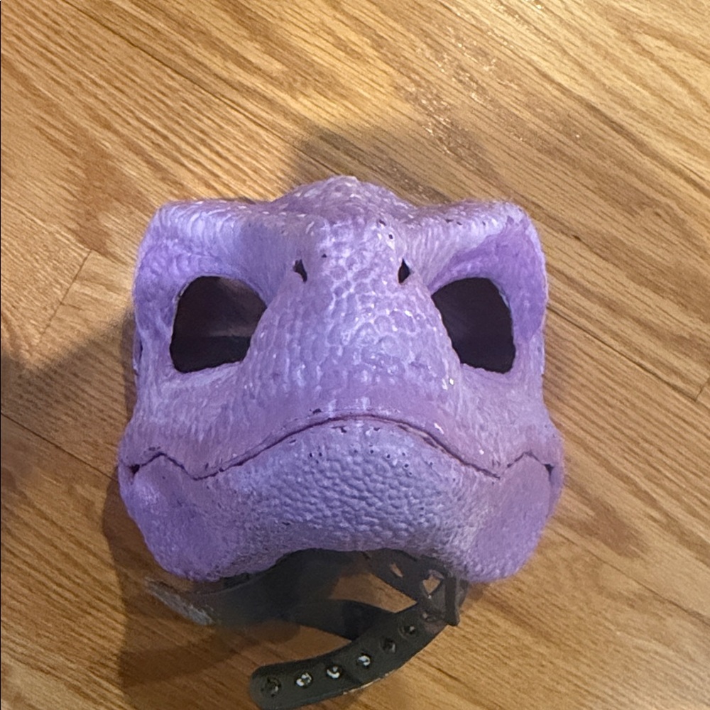 Purple Dinosaur Mask